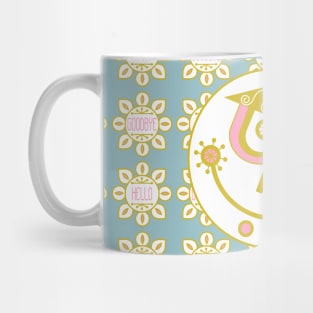 Small Flower Face Mug